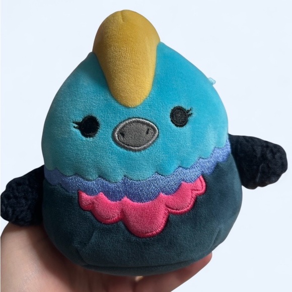 Squishmallows Melrose Cassowary 5” - Picture 3 of 4